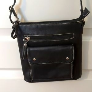 Kate and Alex Black Cross Body Bag